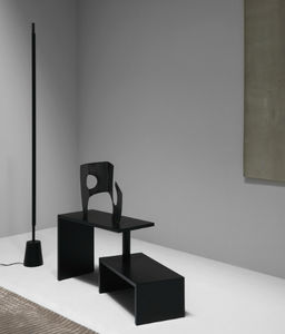 mesa de centro moderna / de madera / de acero / rectangular