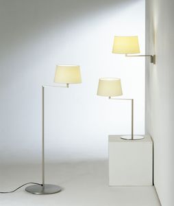 aplique moderno / de metal / de lino / de incandescencia