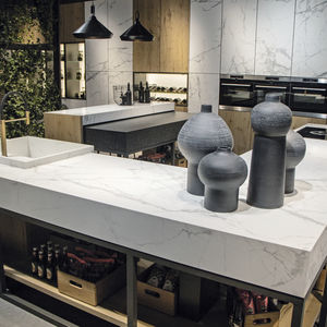 encimera de gres porcelánico / para cocina / de baño / de exterior
