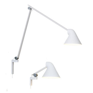 aplique moderno / de aluminio / LED / redondo
