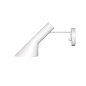 aplique moderno / de acero / IP20 / blanco