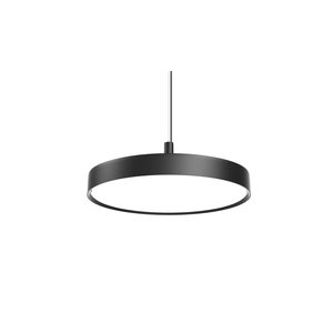 lámpara suspendida / moderna / de aluminio / de fibra acrílica