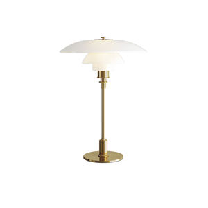 lámpara de mesa / moderna / de metal / de vidrio