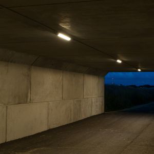 luminaria LED / rectangular / de exterior / de aluminio