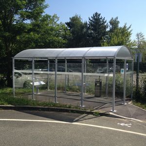 cabina para fumadores