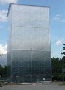 panel de policarbonato para muro-cortina / modular