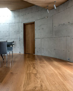 parquet macizo / para pegar / clavado / de roble
