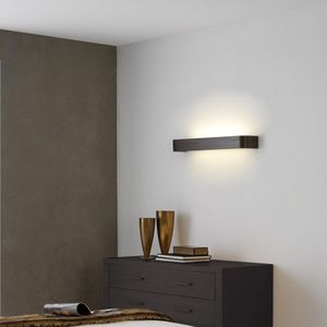 aplique moderno / de vidrio / de madera / LED