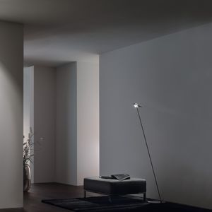 lámpara de pie / moderna / de aluminio / de acero