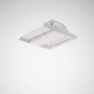luminaria suspendida / LED / rectangular / de aluminio