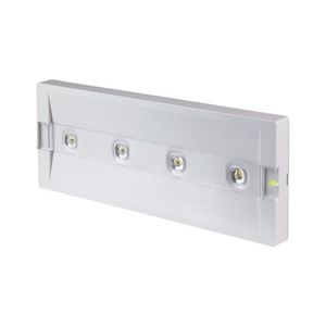 iluminación de emergencia de techo / mural / rectangular / LED