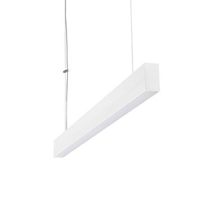 luminaria suspendida / LED / lineal / de aluminio