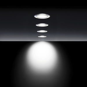 downlight empotrable / LED / cuadrado / redondo