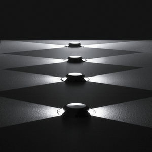 luminaria empotrable de suelo / LED / redonda / de exterior