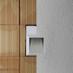 luminaria empotrable de pared / LED / rectangular