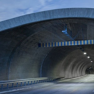 iluminación para túnel