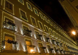 cortina luminosa para espacio público