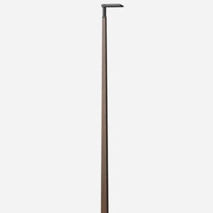 farola urbana / moderna / de acero galvanizado / de madera