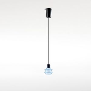 lámpara suspendida / moderna / de vidrio soplado / de vidrio borosilicato
