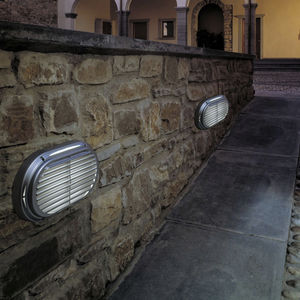 aplique moderno / de exterior / de aluminio / de policarbonato