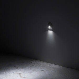 luminaria empotrable de pared / LED / redonda / de exterior