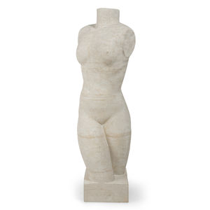 escultura de piedra calcárea