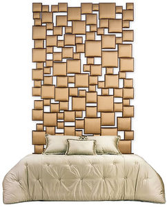 cabecero para cama doble / de diseño original / de tela