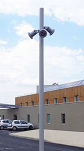 mástil de iluminación / de aluminio