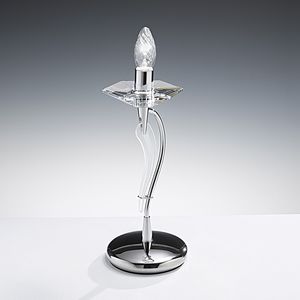 lámpara de mesa / moderna / de vidrio / de interior