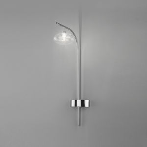aplique moderno / de metal / de vidrio / LED
