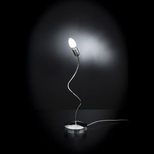 lámpara de mesa / de diseño original / de interior / de cristal