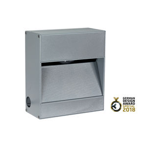 luminaria empotrable de pared / LED / rectangular / de exterior