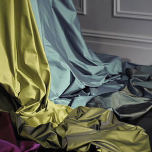 tela para cortinas / de color liso / de poliéster / tafetán