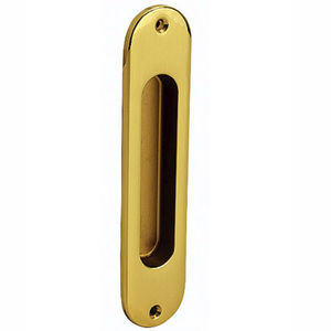 manilla para puerta corredera / de latón / moderna