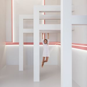 moldura de poliuretano / recta / interior