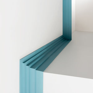 moldura de poliuretano / recta / interior