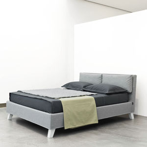 cama doble / estándar / moderna / de tela