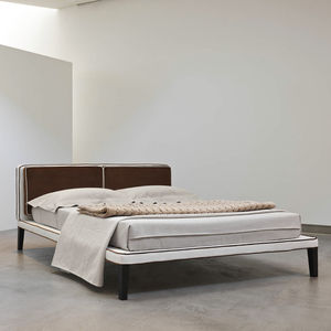 cama doble / estándar / moderna / de tela