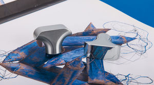tirador para mueble de metal