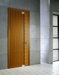 puerta de interior / de vaivén / de madera / de acero inoxidable