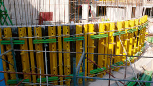 encofrado modular / circular / madera / para vigas
