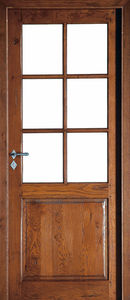 puerta de interior / abatible / corredera / de roble