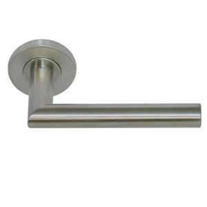 manilla de puerta / de acero inoxidable / moderna