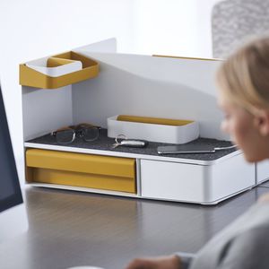 caja organizadora para artículos de escritorio