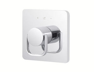 grifo monomando de ducha / de cromo / termostático / de baño