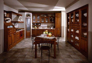 cocina clásica / de madera / ecológica