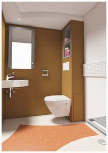baño moderno / para el sector servicios / prefabricado