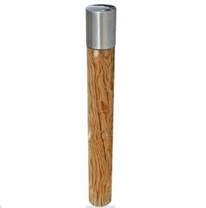bolardo de protección / de acero inoxidable / de madera / fijo