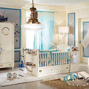 habitación para niños de bebé / de madera