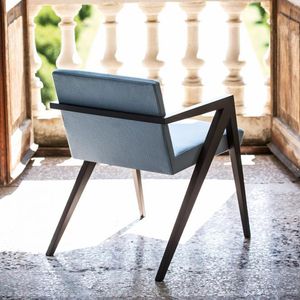 silla moderna / tapizada / con reposabrazos / ergonómica